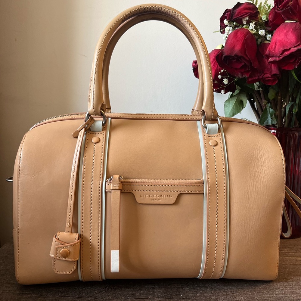 Liebeskind Berlin Nia Duffel Daybag Leather W/ Crossbody